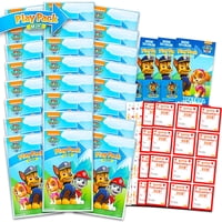 Paquete De 24 Mini Libros Para Colorear De Paw Patrol Para El Día De San Valentín