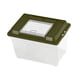 thumbnail image 2 of Tanque De Ba?o Para Tortugas Caja De Cría De Anfibios Hábitat Para Reptiles Caja De Alimentación De Alimentos Verde, 2 of 5
