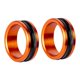 thumbnail image 5 of Anillo De Metal Para Línea De Pesca, Tirador De Línea De Pesca, Protector De Línea, 2 Piezas, Color Naranja, 5 of 5