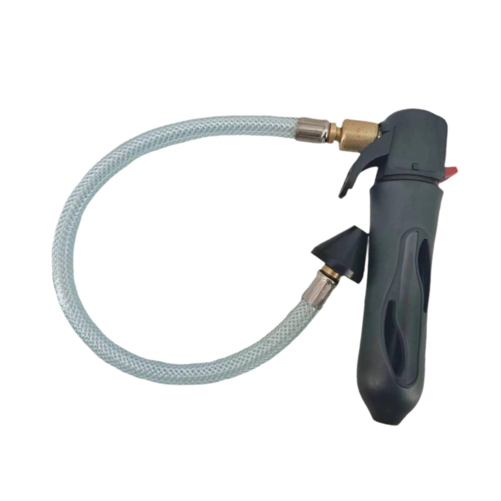 Magideal - Herramienta Para Drenar Cartuchos De Co2, Pieza Portátil, Pequeña, Fácil De Transportar, Limpieza Eficaz, Bomba De Inflado De Neumáticos, Válvula, Vál Negro