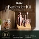 thumbnail image 5 of Kit de bartender Barillio color oro rosa de acero inoxidable, 10 piezas, con soporte, 5 of 6