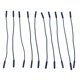 thumbnail image 2 of 10 piezas cremallera tire de las etiquetas de la cremallera cable tira de la cremallera extensión de cremallera fijador azul, 2 of 5