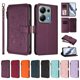 thumbnail image 3 of Funda Cartera Mariposa para [Xiaomi Redmi Note 14S 4G] con Soporte y Cremallera Violeta, 3 of 6