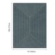 thumbnail image 5 of Alfombra Latte&Fog 183x244 cm Lavable de Diseño Abstracto Azul, 5 of 8