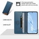 thumbnail image 4 of Funda Tipo Cartera de Cuero Sintético para Samsung Galaxy A51 4G Bloqueo RFID, con Ranuras para Tarjetas y Bolsillo para Efectivo, Cierre Magnético Fuerte Azul, 4 of 6