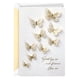 thumbnail image 1 of Tarjeta de condolencias Hallmark Signature Butterflies 5x7.2, 1 of 6