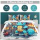 thumbnail image 5 of Squi_rtle Print Bedding Set Pattern Duvet Cove Set 3 Pieces 1 Quilt Cover And 2 Pillowcases for Women Men Teens, 5 of 5
