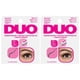 thumbnail image 1 of Pegamento para pestañas DUO de tono oscuro, impermeable, duradero, 7 ml, paquete de 2, 1 of 6