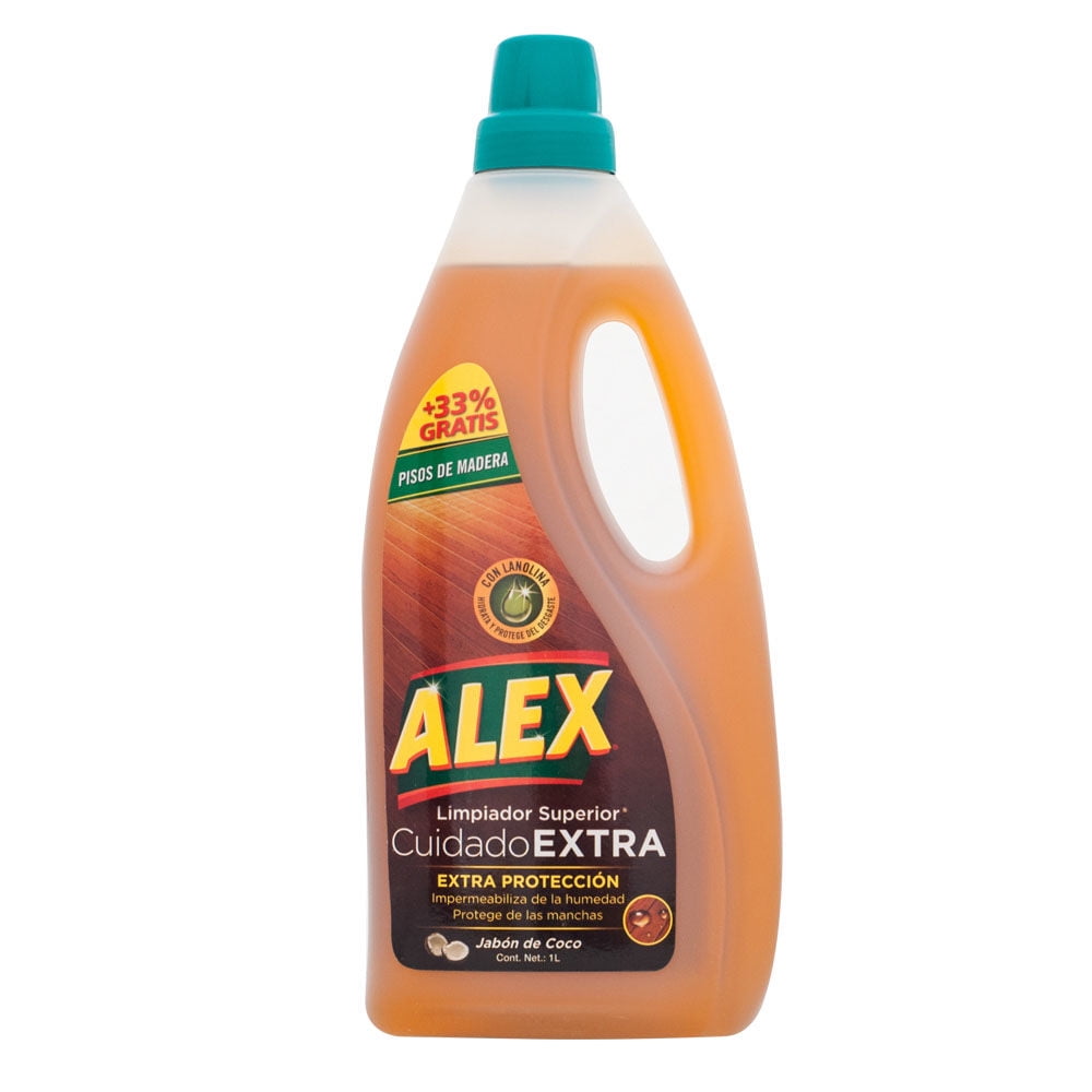Limpiador Cuidado Extra Pisos De Madera 750Ml - Alex