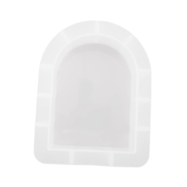 Molde De Silicona Para Espejo, Suministros Para Hacer Resina Epoxi, Arco Decorativo Antiadherente Para Manualidades