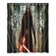 thumbnail image 1 of Cortina de ducha de Star Wars, juego de cortina de baño con ganchos, tamaño 60 x 72 pulgadas, 1 of 3