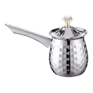 Magideal - Cafetera Turca, Jarra Para Derretir , Cafetera Para Regalos De , Plata 600Ml