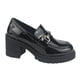 thumbnail image 1 of Mocasin Chalada Mujer Juppi-1 Negro Plataforma, 1 of 6
