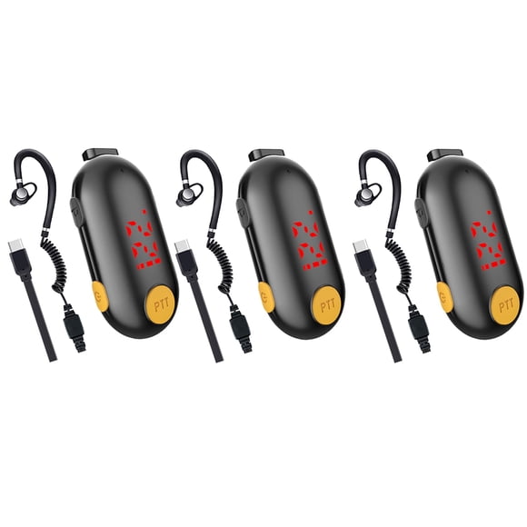Walkie Talkies SINORISE Super Mini, radio bidireccional, paquete de 3 unidades