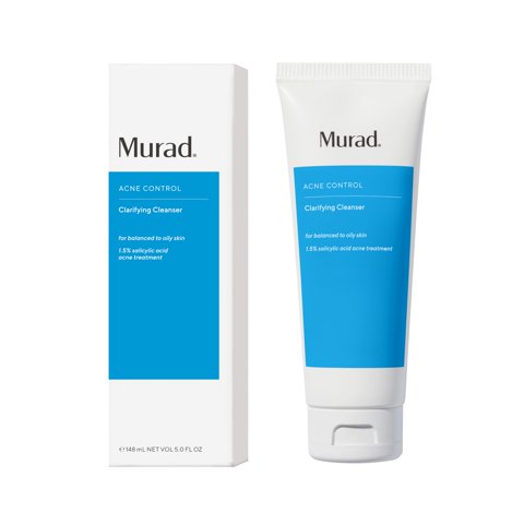 Limpiador Murad Clarifying Acne Control Con Ácido Salicílico 150 Ml