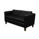 thumbnail image 2 of Sofa Sicilia 2C Pu Negro, 2 of 4