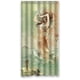 thumbnail image 1 of Cortina de ducha de sirena de las profundidades del océano con ganchos, tamaño 36 x 72 pulgadas, 1 of 3