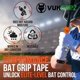 thumbnail image 4 of Cinta de agarre VukGripz para bate de béisbol, cinta reutilizable para bate de sóftbol, Naranja Legacy, 4 of 8