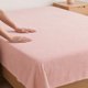 thumbnail image 5 of Sábana de poliéster REGALWOVEN, sábana plana suave, ropa de cama sin arrugas para dormitorio rosa 1, 5 of 5