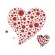 thumbnail image 1 of Stencil Corazones 10X10Cm, 1 of 1