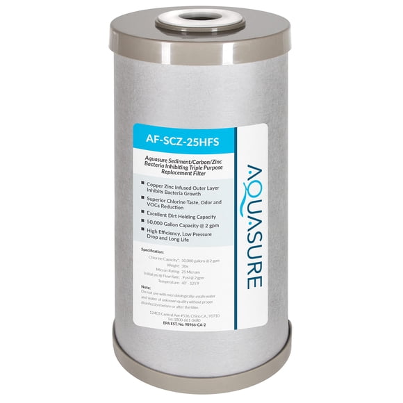 Filtro de repuesto Aquasure Fortitude V2 Series Standard