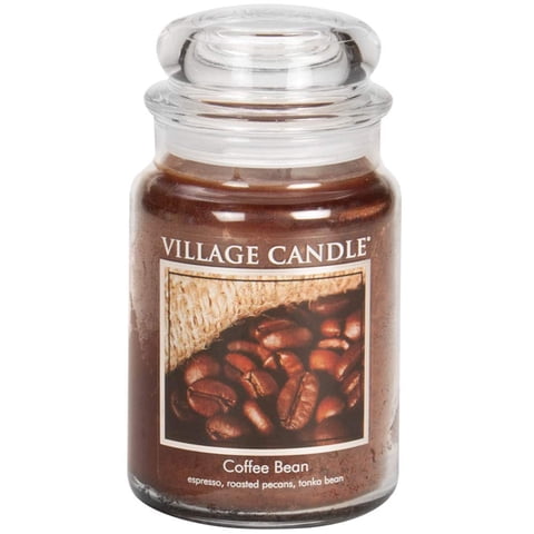 Tarro De Cristal Con Forma De Grano De Café Con Aroma Village Candle (625 Ml)