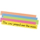 thumbnail image 4 of Sentence Strips Pacon Peacock, superbrillantes, 3 x 24 cm, paquete de 100 unidades, 4 of 4
