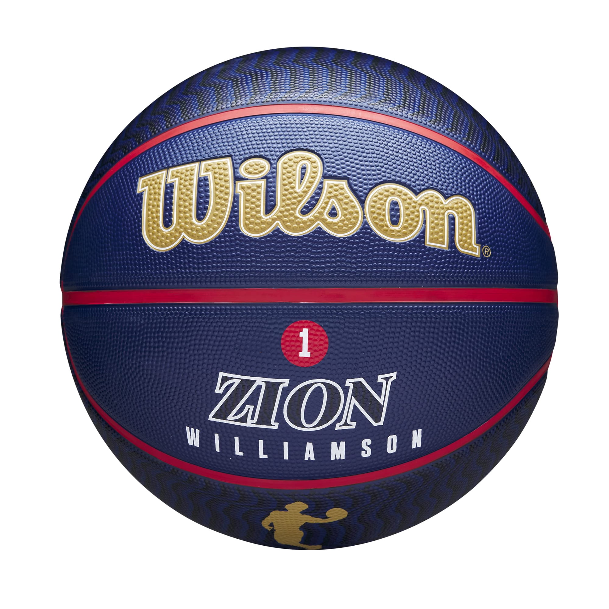 Icono De Jugador De Baloncesto Wilson De La Nba Outdoor Zion Williamson Sz 7