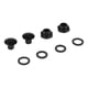 thumbnail image 5 of Kit de hardware de puntal de vidrio trasero negro 90106-Sr3-000 90101-Sr3-000 90105-Sr3-000 apto para accesorio 1 paquete de piezas de, 5 of 5