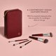 thumbnail image 4 of Juego de cepillos BK BEAUTY Travel con bolsa, 5 piezas, veganos, libres de crueldad animal, 4 of 5