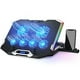 thumbnail image 1 of C11 Laptop Cooling Pad Silver Wing Cooler Rgb Lighting Laptop, 1 of 2