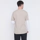thumbnail image 2 of Polera Hombre M/L Doble Manga Ecru/Blanco Corona, 2 of 5