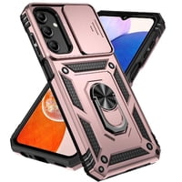 Estuche Gangxun Para Samsung Galaxy A15, Soporte Giratorio 360°, Estilo Mecánico Y Magnético