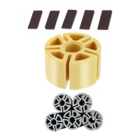 Ioensy - Cuchilla De Rotor Para Amoladora Neumática De 5 Pulgadas, Fácil Mantenimiento, Accesorios Para Lijadora Neumática