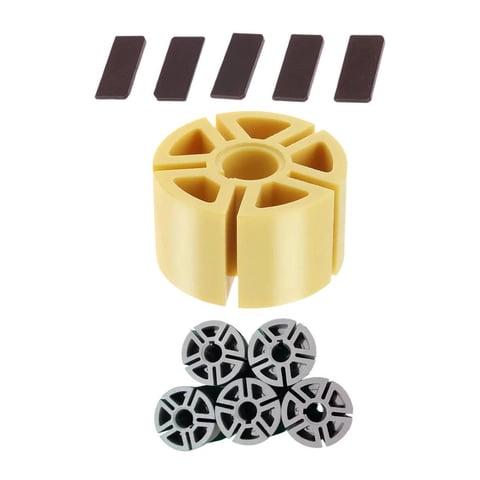 Ioensy - Cuchilla De Rotor Para Amoladora Neumática De 5 Pulgadas, Fácil Mantenimiento, Accesorios Para Lijadora Neumática