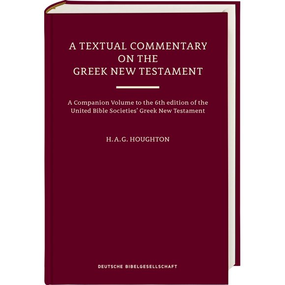 Libro Comentario UBS6 de la Deutsche Bibelgesellschaft