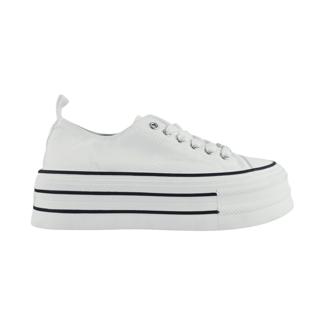Zapatillas Urbanas Md Blanco Mujer | 5b10-10 - Talla 40 Cl / 25 Cm