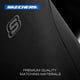 thumbnail image 3 of Fundas para asientos de coche Skechers Premium, poliéster transpirable, color negro, 3 of 6