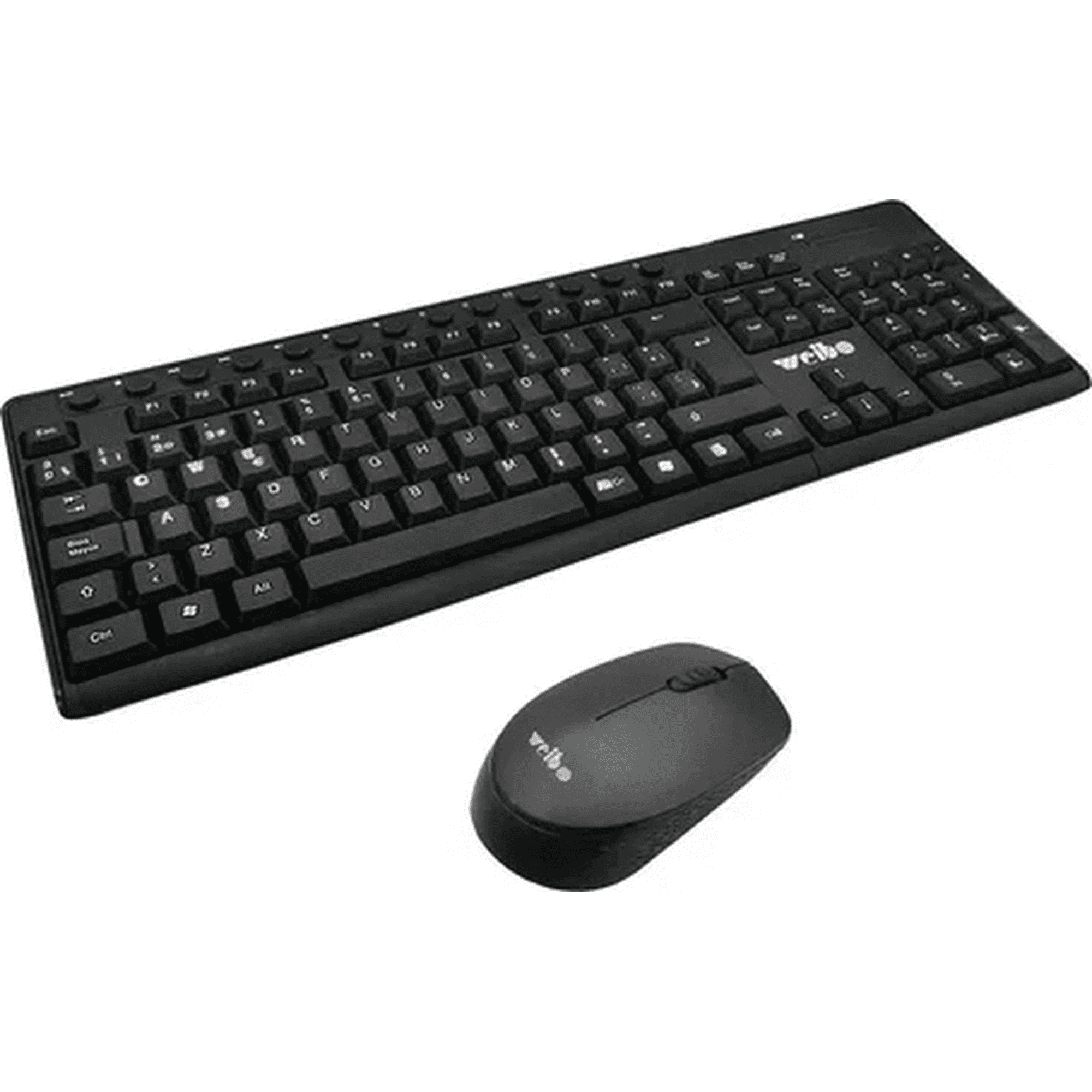 Genérico - Teclado Y Mouse Weibo Numérico Inalámbrico 2.4ghz