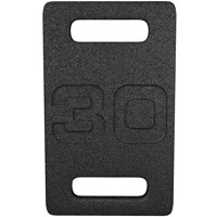 Fitvids - Plato Pesado De 30 Libras Para Columpios, Sentadillas Y Entrenamiento De Fuerza