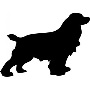 Rienda Libre Graphics - Decomural Spaniel Dog Pets Animals Pack Ws-33059