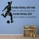 thumbnail image 2 of Decomural Playing Football Sports WS-43028, 2 of 2