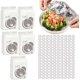 thumbnail image 1 of Cubiertas alimentos aluminio reutilizables aislamiento térmico flexibles comida preparada hornear 10 uds, 1 of 6
