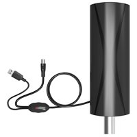 Tecnolab - Antena Tv Digital 25-30Db Amplificada Cable 5Mts - Ps