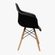 thumbnail image 3 of Silla de comedor Eames Negra, 3 of 3