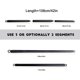 thumbnail image 2 of Barra de resistencia OYINDIZ para gimnasio en casa, entrenamiento, pilates, 96 cm, 2 of 6