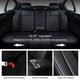 thumbnail image 4 of Fundas de Asiento TINRAIYANG Juego Completo Cuero Negro Sintético, 4 of 8