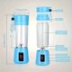 thumbnail image 2 of Wireless Mini USB Rechargeable Juice Blender With Six Blades For Camping, RV, Barbecue, Outdoor Portable., 2 of 5