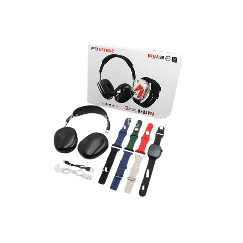 Casa Pagoda - Audífono+ Reloj+ 7 Bandas P9 Ultra2