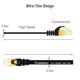 thumbnail image 4 of Cable de conexión Ethernet CableGeeker Cat7 blindado 30 m negro, 4 of 7